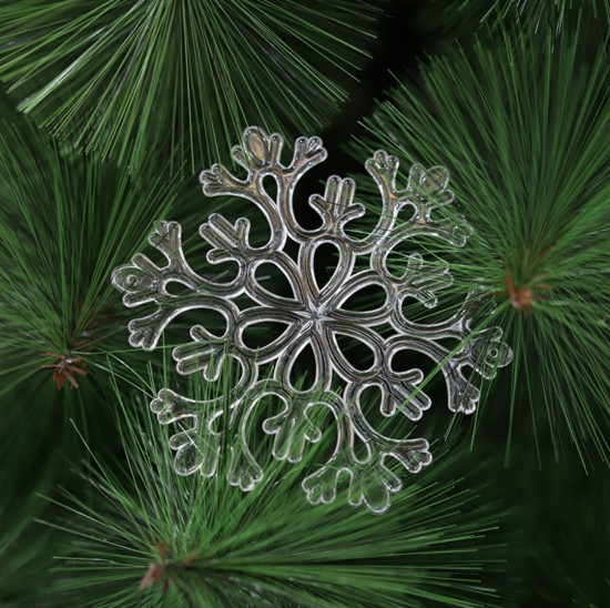 Набор уркашений елочных «Снежинки»