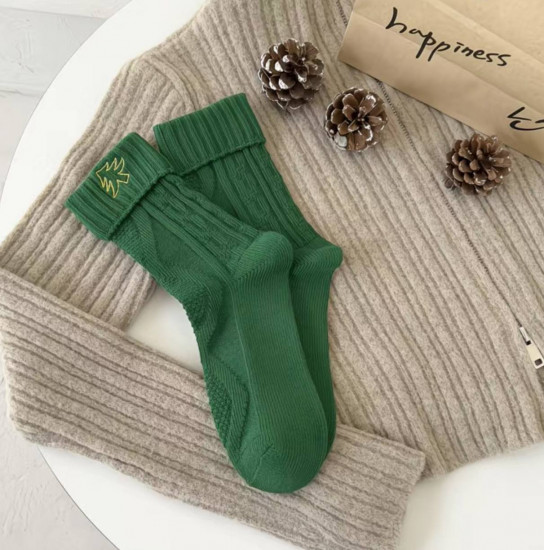 Носки новогодние женские