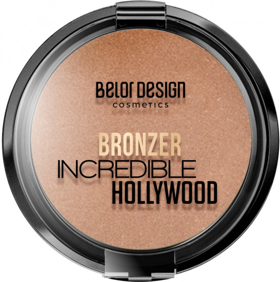 Бронзер для лица «Incredible Hollywood», оттенок 01 Натуральный