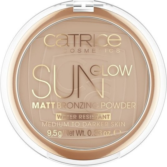 Пудра-бронзер для лица «Sun Glow Matt Bronzing Powder», оттенок 035
