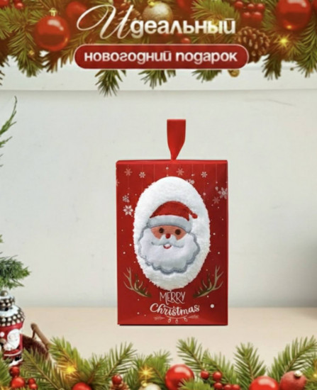 Полотенце новогоднее с крючком