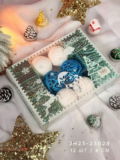 Набор шаров елочных