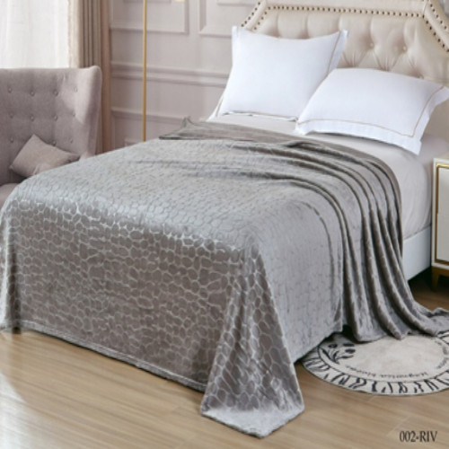 Плед «Серые камушки»