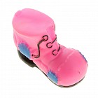 Игрушка пищащая для собаки «Башмак», розовый