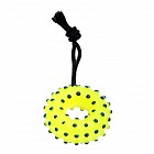 Игрушка резиновая для собаки «Кольцо с шипами», цвета в ассортименте