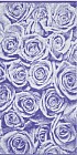 Полотенце махровое пестротканое «Lilac  Roses» (Cleanelly, 50х90)