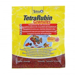 Основной корм TetraRubin Granules, пакет 15 гр