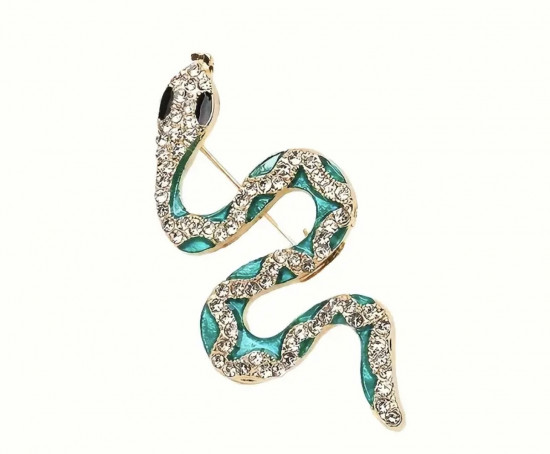 Брошь «Змея»