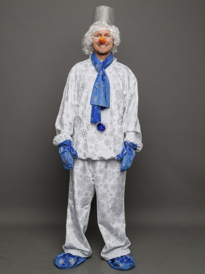 Карнавальный костюм мужской «Снеговик»