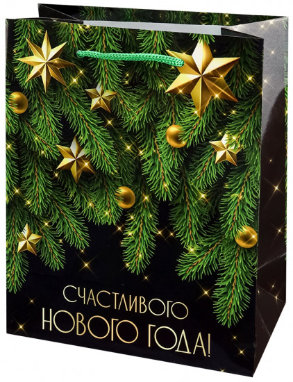 Пакет подарочный «Счастливого Нового года!»