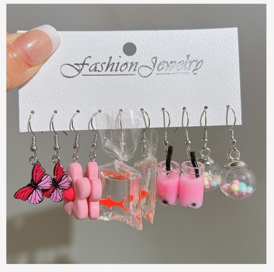 Набор сережек для девочек