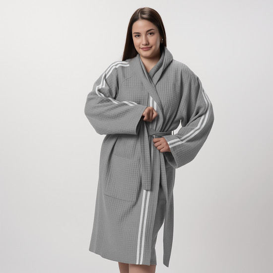 Халат вафельный женский «Liora»