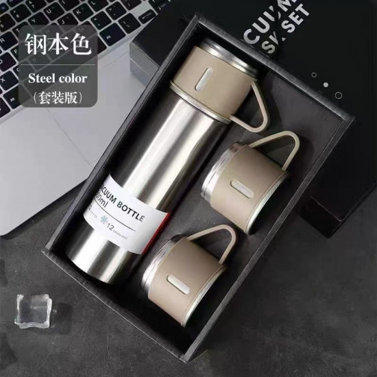 Термос с кружками