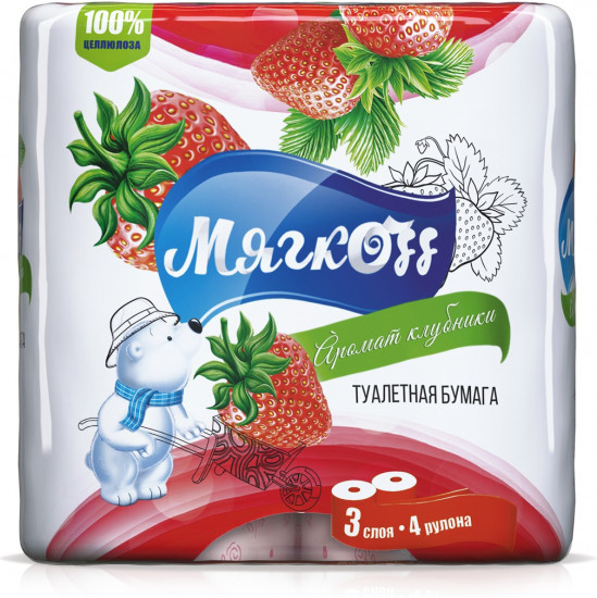 Туалетная бумага с ароматом клубники