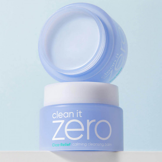 Очищающий бальзам для чувствительной кожи лица «Clean It Zero Cica Relief Calming Cleansing Balm»