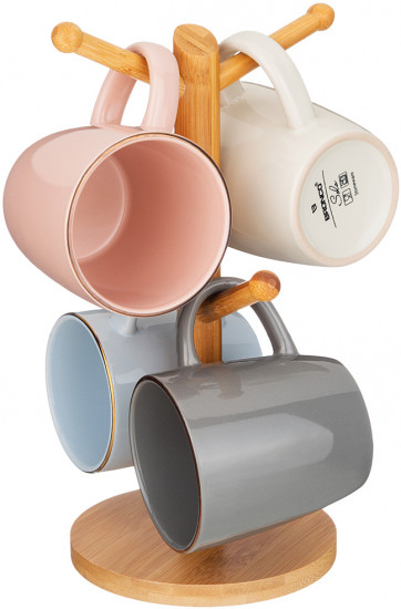 Набор кружек на подставке