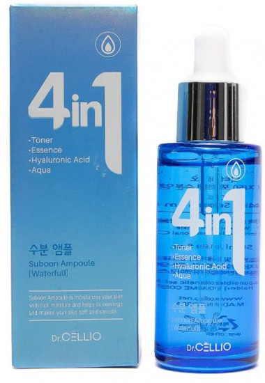 Увлажняющая сыворотка для лица «4 in 1 Suboon Ampoule (Waterfull)»