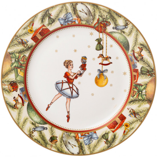 Тарелка закусочная «Щелкунчик»