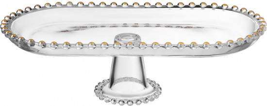 Блюдо сервировочное на ножке «Golden Charm»