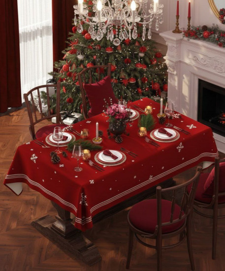 Скатерть новогодняя