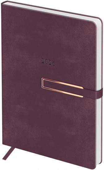 Ежедневник датированный на 2026 год «Plum»