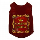 Футболка «Хозяин двора», размер S