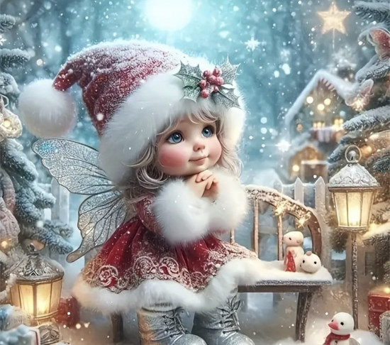 Алмазная мозаика «Маленькая фея»