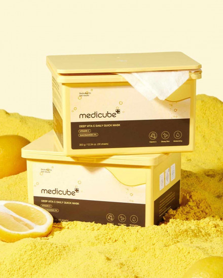 Набор тканевых масок для лица с ниацинамидом и витамином С