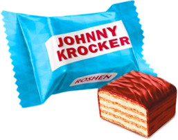 Вафельные конфеты со вкусом кокоса «Johnny Krocker»