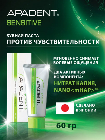 Зубная паста для чувствительных зубов «Sensitive»