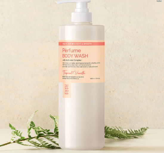 Парфюмированный гель для душа с ароматом топической ванили «Perfume Body Wash Tropical Vanilla»