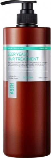 Кондиционер от выпадения волос на основе пивных дрожжей с ароматом хлопка «Beer Yeast Hair Treatment Cotton»