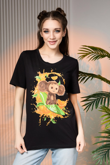 Футболка женская «Чебурашка»