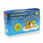 Подстилки впитывающие «Доброзверики Super» 60 х 40 см, 30 шт