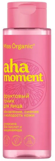 Тоник для лица фруктовый «AHA moment»