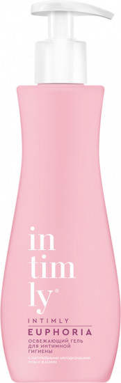 Гель для интимной гигиены с афродизиаками «Euphoria. Роза и жасмин»