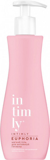 Гель для интимной гигиены с афродизиаками «Euphoria. Персик и ваниль»