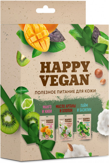 Набор масок для лица «Полезное питание для кожи»