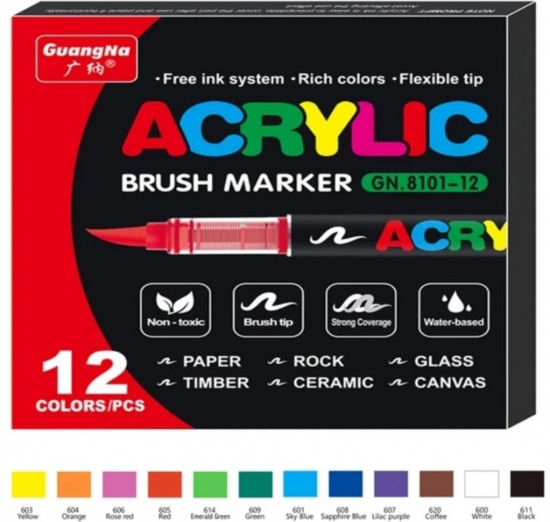 Маркер акриловые