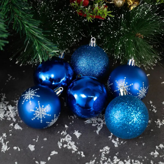 Набор шаров «Снежное кружево»