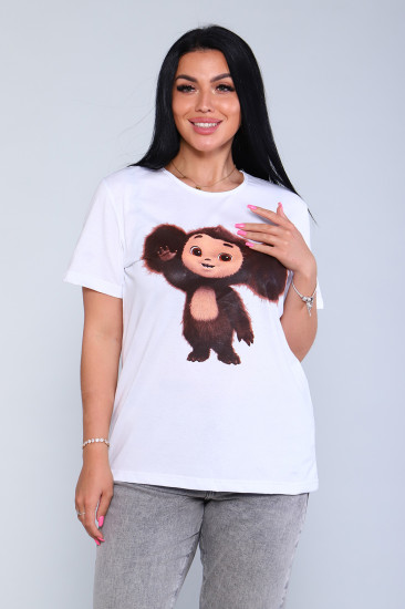 Футболка женская «Чебурашка»