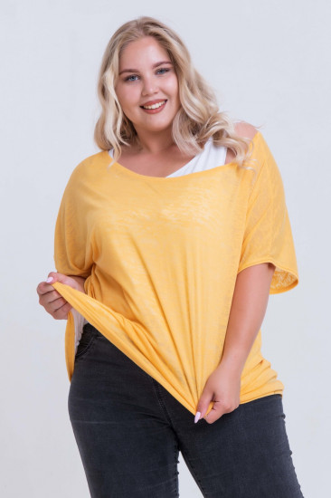 Футболка женская с майкой