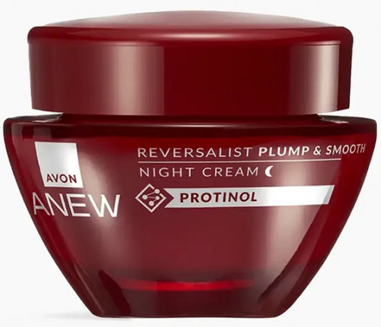 Ночной крем для лица с протинолом «Плотность и гладкость»