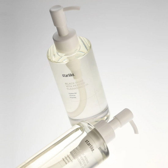 Пептидное гидрофильное масло для сужения пор «Black Pore Vita Peptide Cleansing Oil»