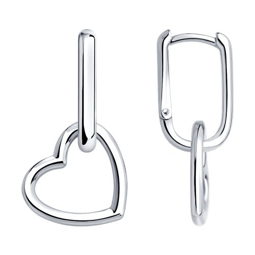 Серьги из серебра