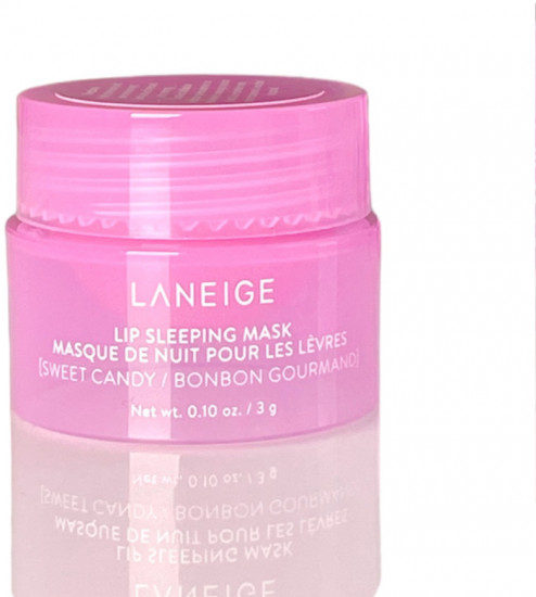 Ночная восстанавливающая маска для губ со вкусом сладкой конфеты «Lip Sleeping Mask Sweet Candy»