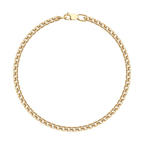 Браслет из золочёного серебра