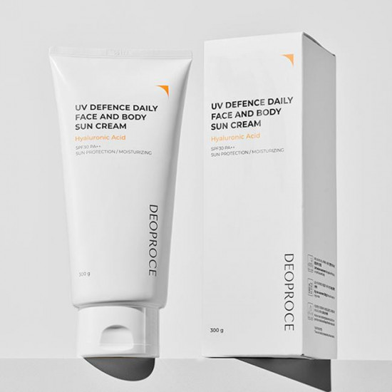 Солнцезащитный крем для лица и тела SPF30 «UV Defence Daily Face And Body Sun Cream»