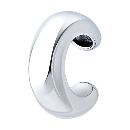 Серьга-кафф из серебра