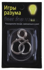 Головоломка «Умные гвозди» №3